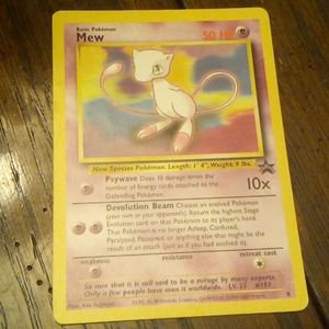 Pokemon cards original movie promo